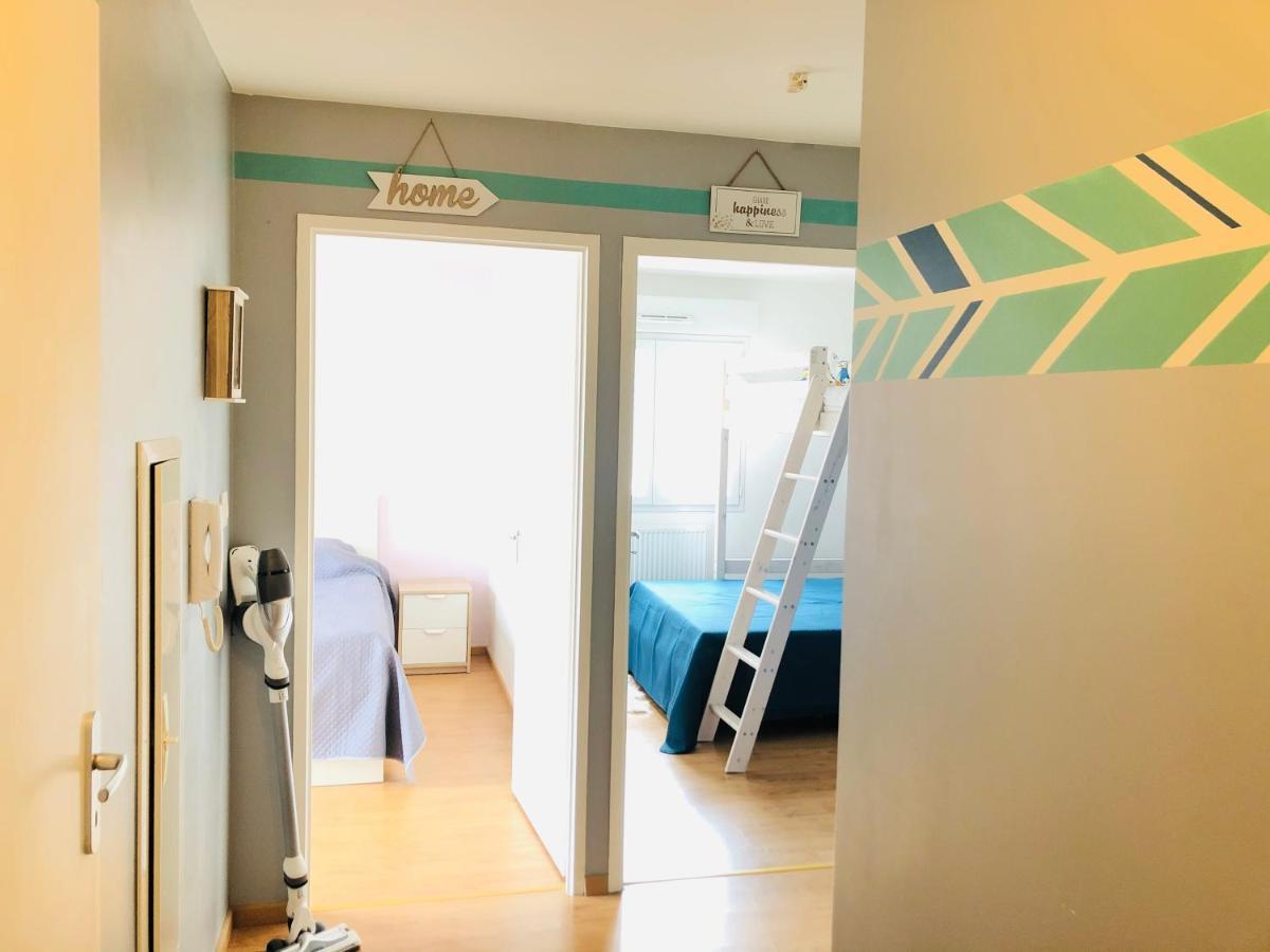 Fl’Heurt de Mer appartement au pied de la plage, vue mer Le Portel Eksteriør bilde