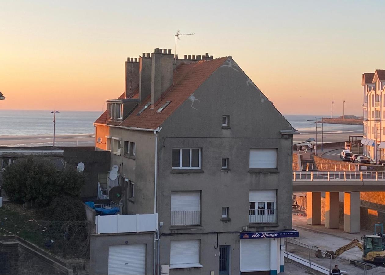 Fl’Heurt de Mer appartement au pied de la plage, vue mer Le Portel Eksteriør bilde