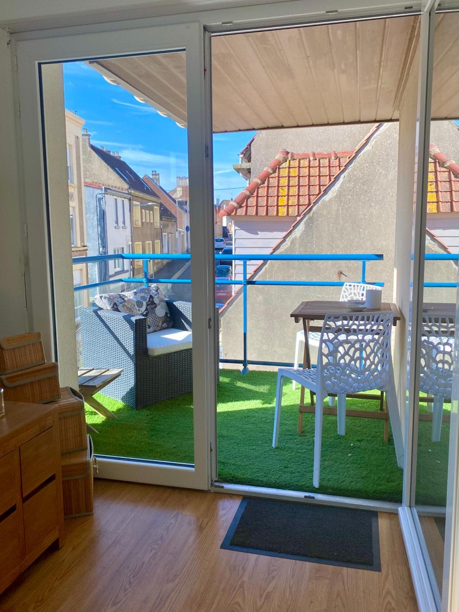 Fl’Heurt de Mer appartement au pied de la plage, vue mer Le Portel Eksteriør bilde